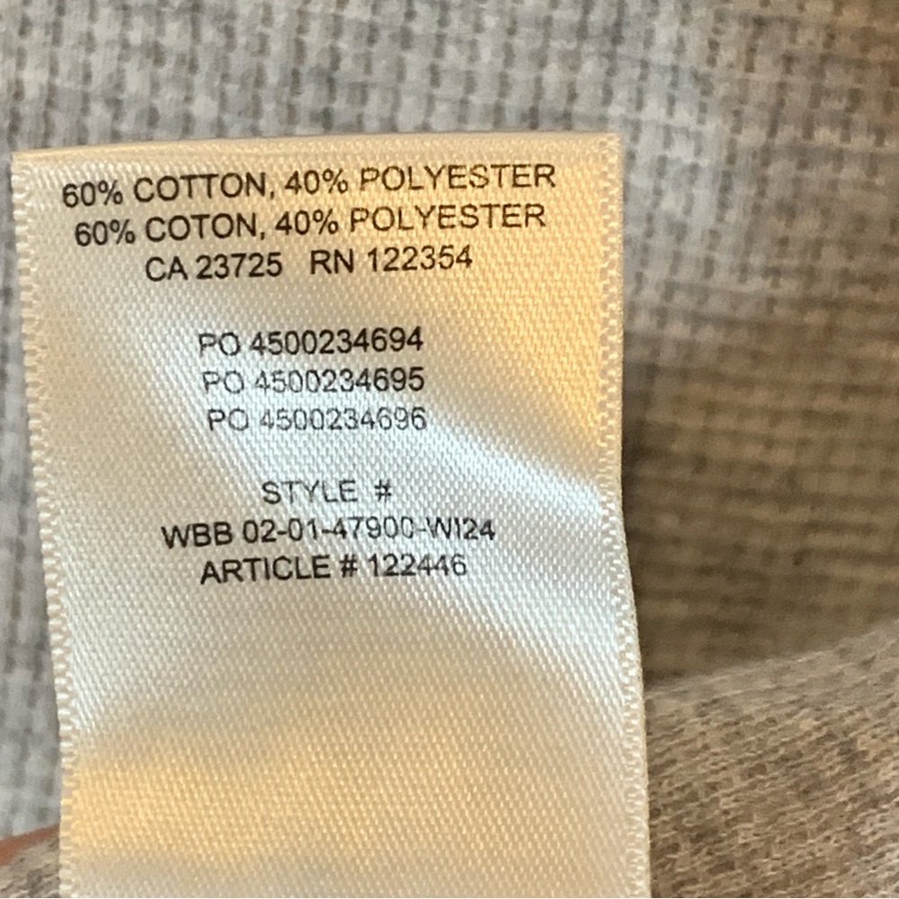 Aritzia Sunday Best Baby Waffle Rory Henley Long Sleeve Button Crewneck $35.00 - Picture 14 of 14